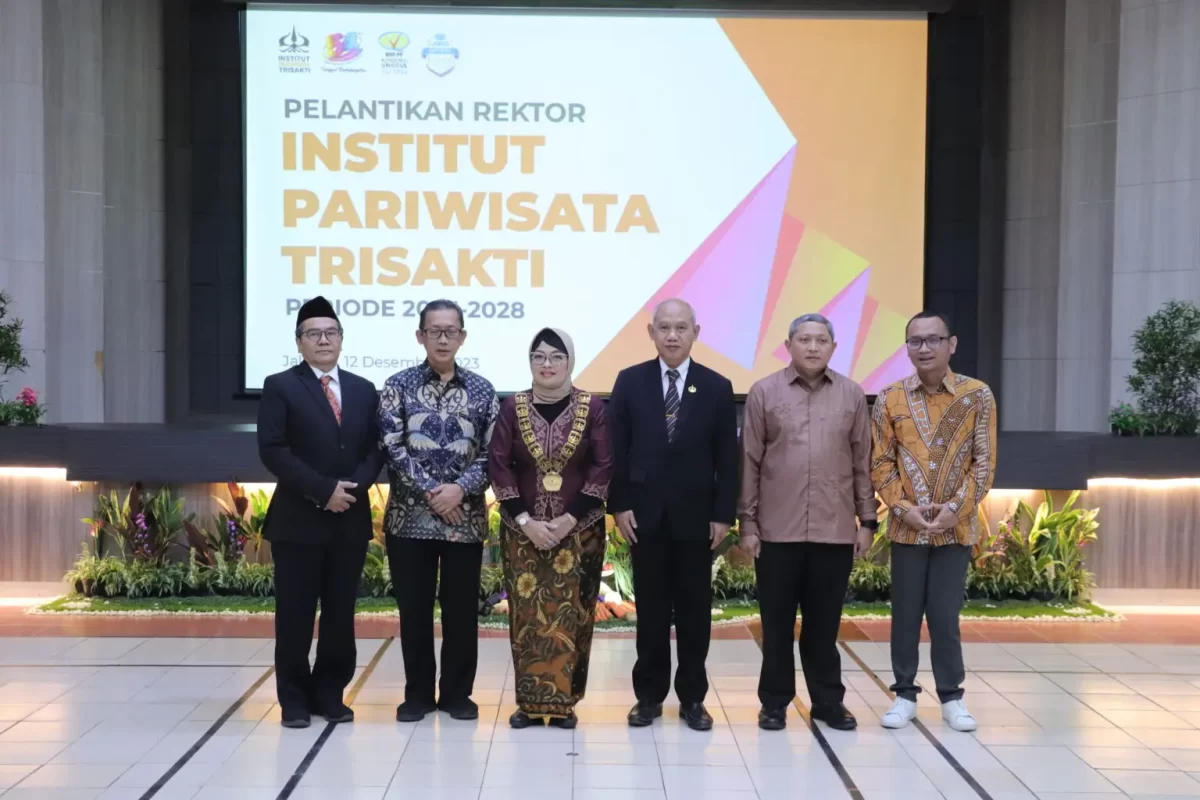 Remi di Lantik Rektor Intitut Pariwisata Trisakti